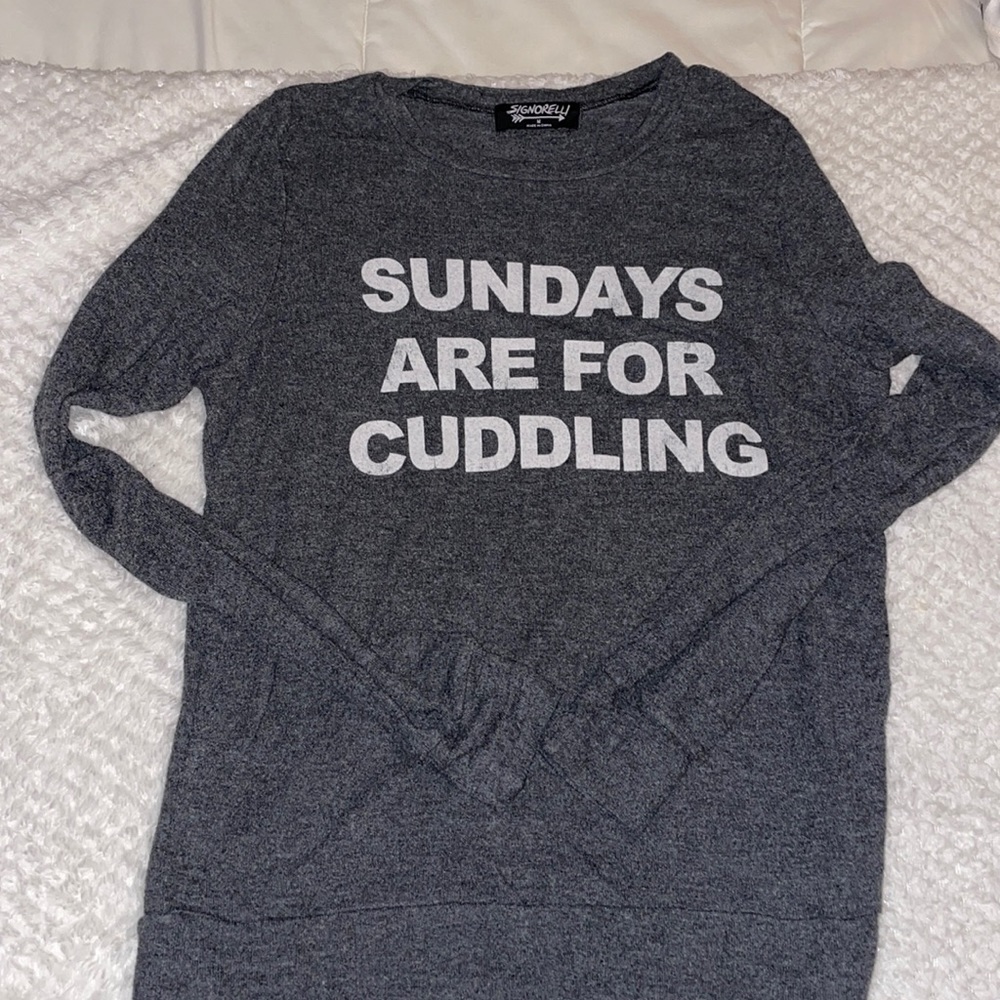 Sunday’s are for cuddling sweater